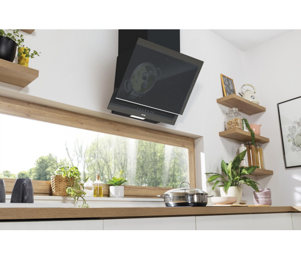 GORENJE WHI649B21S Czarny 608m3/h 67dB Klasa A 60cm Sterowanie Dotykowe LED - 1256648 - zdjęcie 7